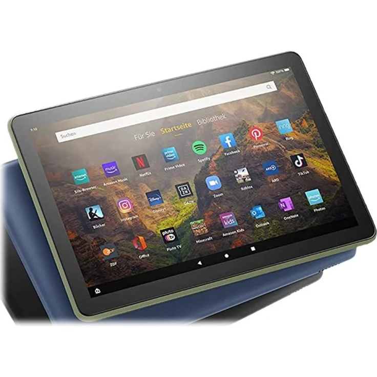 Amazon Fire HD 10 (2021) Full-HD-Auflösung 10,1 Zoll, WLAN-Tablet, Octa-Core, 3 GB RAM, 32 GB Speicher, Fire OS, Olivgrün (53-025742) – Bild 3