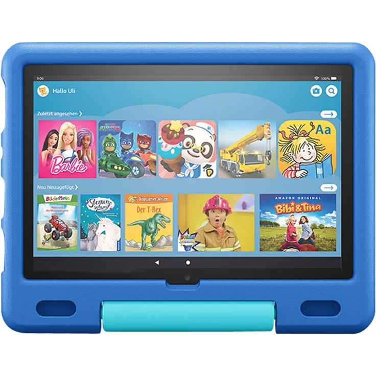 Amazon Fire HD 10 (2021) Full-HD-Auflösung 10,1 Zoll, ohne Werbung, WLAN-Tablet, Octa-Core, 3 GB RAM, 32 GB Speicher, Fire OS, Blau, Kids Edition (53-025747) – Bild 8