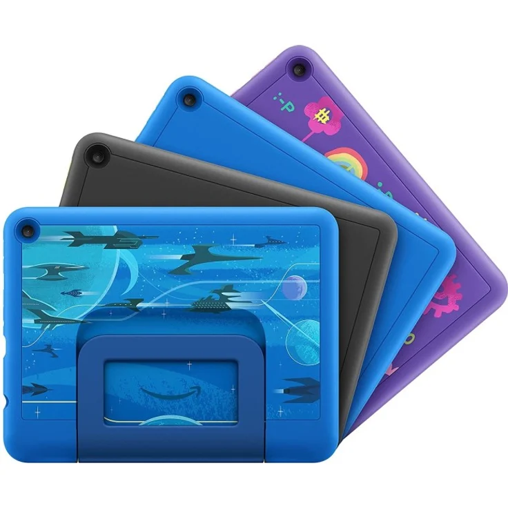 Amazon Fire HD 8 KFONWI - Kids Pro Edition (2020) HD-Auflösung 8 Zoll, WLAN-Tablet, Quad-Core, 2 GB RAM, 32 GB Speicher, Fire OS, Raumschiffe (53-026043) – Bild 3