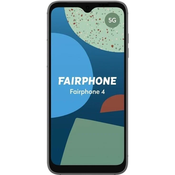 Fairphone 4 Smartphone 16cm (6,3 Zoll) IPS-Display, 256GB interner Speicher, 8GB RAM, Dual-SIM, Android 11, Grau – Bild 2