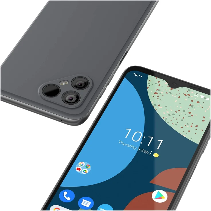 Fairphone 4 Smartphone 16cm (6,3 Zoll) IPS-Display, 256GB interner Speicher, 8GB RAM, Dual-SIM, Android 11, Grau – Bild 10