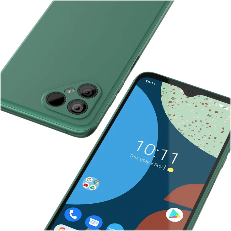 Fairphone 4 Smartphone 16cm (6,3 Zoll) IPS-Display, 256GB interner Speicher, 8GB RAM, Dual-SIM, Android 11, Grün – Bild 8
