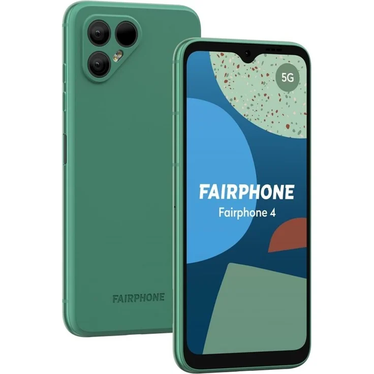 Fairphone 4 Smartphone 16cm (6,3 Zoll) IPS-Display, 256GB interner Speicher, 8GB RAM, Dual-SIM, Android 11, Grün – Bild 5