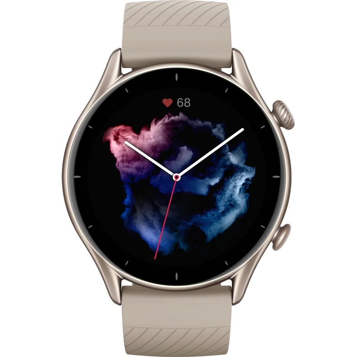 Amazfit GTR 3 Smartwatch Unisex, Aluminiumgehäuse, Silikonarmband, Moonlight Grey – Bild 13