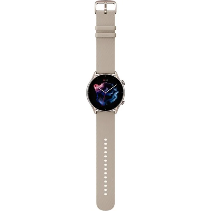Amazfit GTR 3 Smartwatch Unisex, Aluminiumgehäuse, Silikonarmband, Moonlight Grey – Bild 11