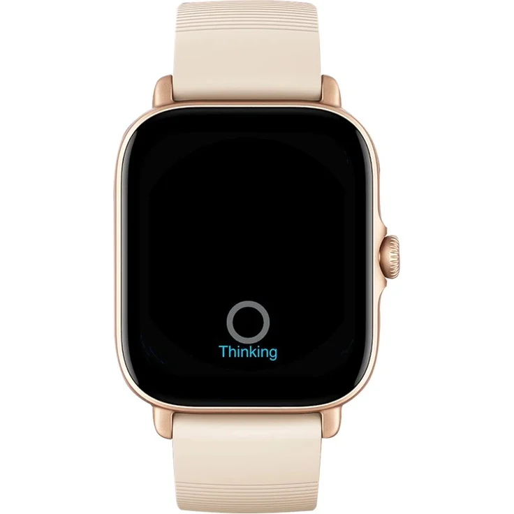 Amazfit GTS 3 Smartwatch Unisex, Aluminiumgehäuse, Kunststoffarmband, Ivory White – Bild 3