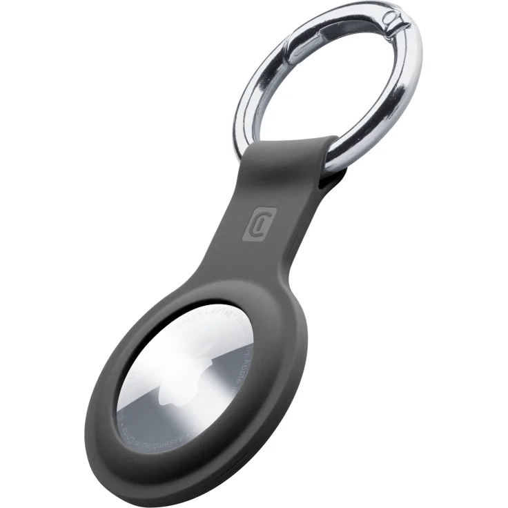Cellularline Airtags Keyring, schwarz