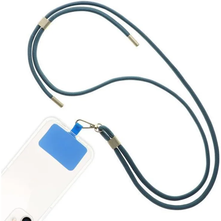 4smarts Universal Necklace Phone Pad taupe blau - blau