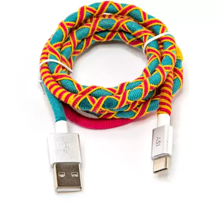 ISY IUC-4100-RG-C, Ladekabel, 1 m, Mehrfarbig