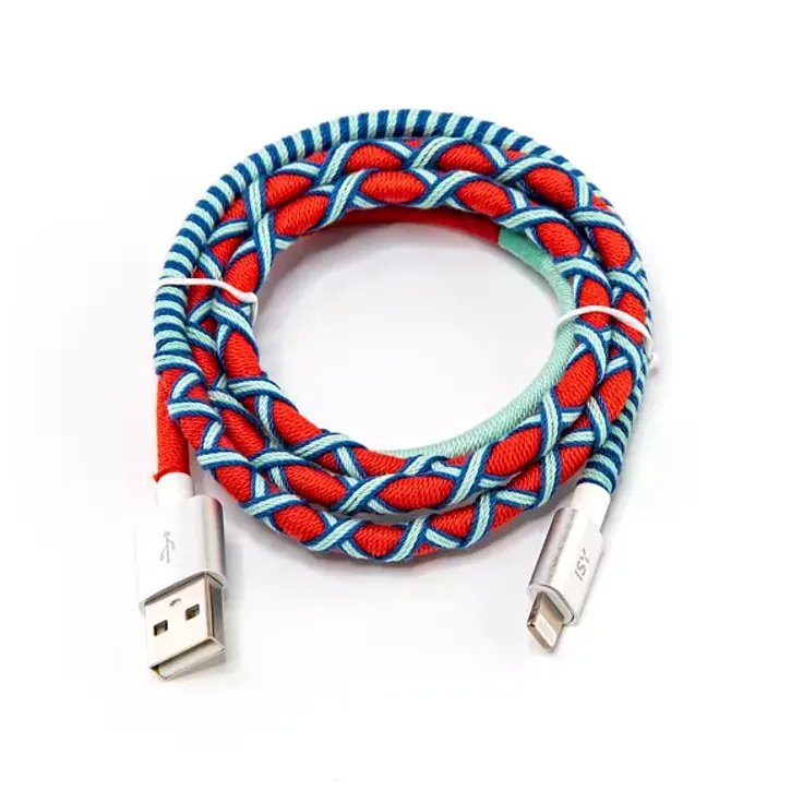 ISY IUC-4100-RB-L, Ladekabel, 1 m, Mehrfarbig