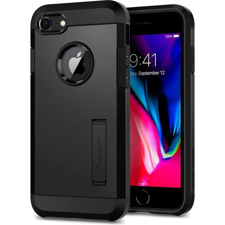 Spigen Tough Armor 2 für Apple iPhone 7-8 - Schwarz – Bild 1
