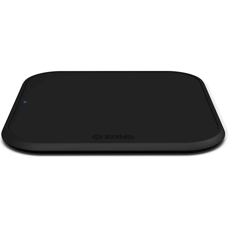 Zens Single Wireless Charger 10W - Schwarz