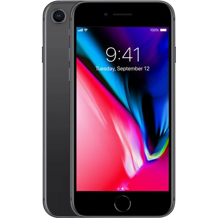 Apple iPhone 8 Smartphone 11,94cm Pixel (4,7 Zoll) Retina-Display, 64GB interner Speicher, 2GB RAM, iOS, Space Grau – Bild 2