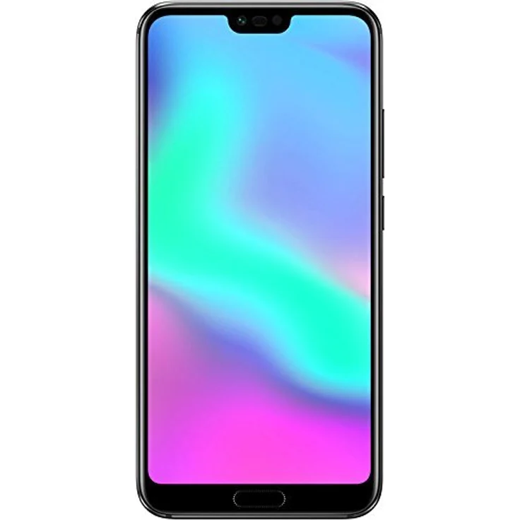 Honor 10 Smartphone 14,73cm Pixel (5,8 Zoll) IPS-Display, 64GB interner Speicher, 4GB RAM, Dual-SIM, Android, Schwarz