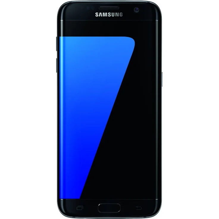 Samsung Galaxy S7 Edge Smartphone 13,97cm Pixel (5,5 Zoll) Super-AMOLED-Display, 32GB interner Speicher, 4GB RAM, Android, Black Onyx – Bild 1
