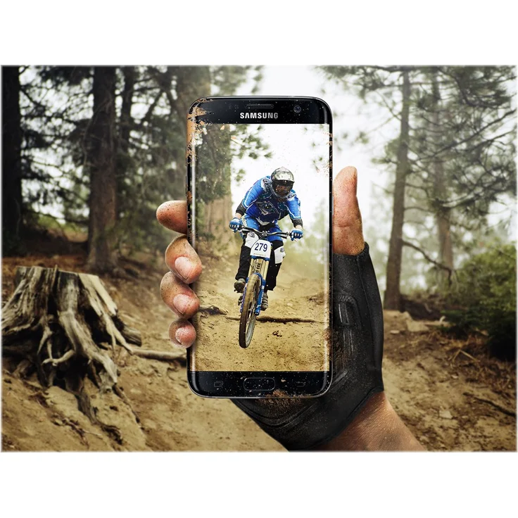Samsung Galaxy S7 Edge Smartphone 13,97cm Pixel (5,5 Zoll) Super-AMOLED-Display, 32GB interner Speicher, 4GB RAM, Android, Black Onyx – Bild 9
