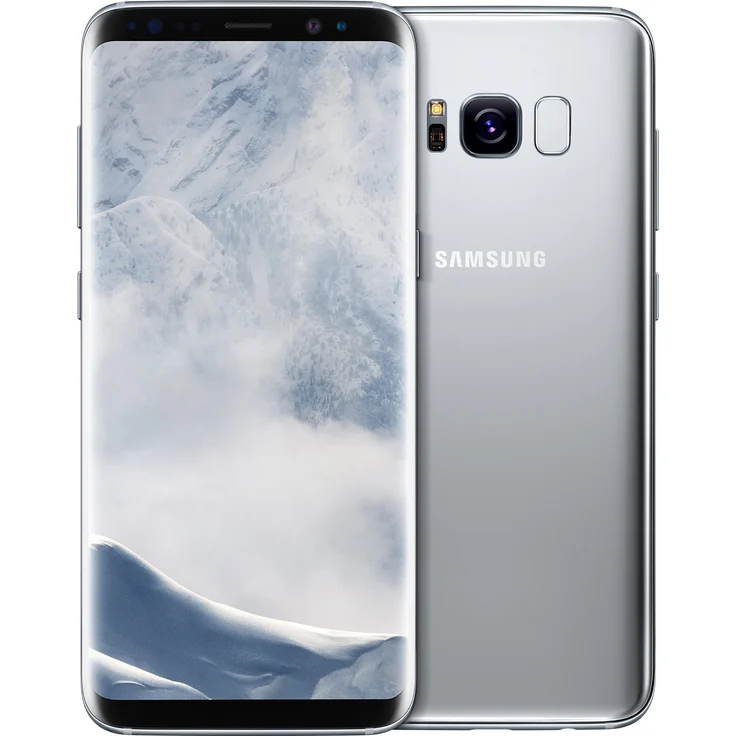 Samsung Galaxy S8 Smartphone 14,73cm Pixel (5,8 Zoll) Super-AMOLED-Display, 64GB interner Speicher, 4GB RAM, Android, Arctic Silver – Bild 7
