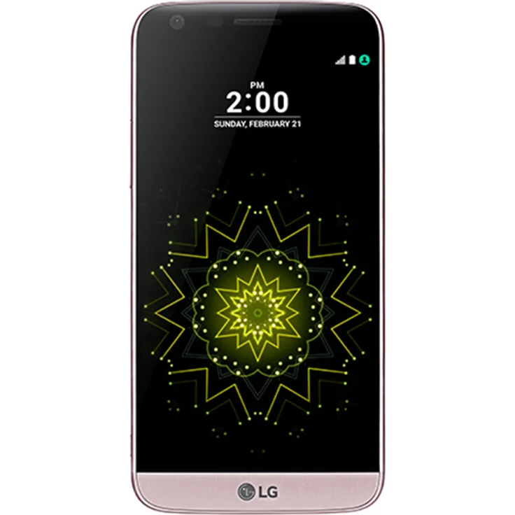 LG G5 Smartphone 13,46cm (5,3 Zoll) IPS-Display, 32GB interner Speicher, 4GB RAM, Android, Rosa – Bild 1