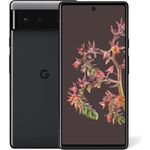 Google Pixel 6 5G Smartphone 6,4 Zoll OLED-Display 128GB interner Speicher, 8GB RAM, Dual-SIM, Android 12, Stormy Black