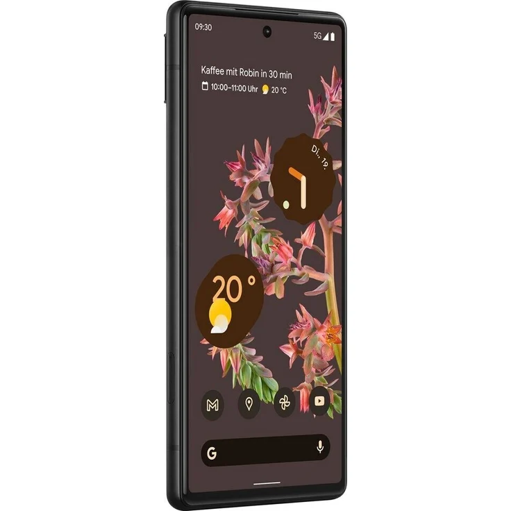 Google Pixel 6 5G Smartphone 6,4 Zoll OLED-Display 128GB interner Speicher, 8GB RAM, Dual-SIM, Android 12, Stormy Black – Bild 3