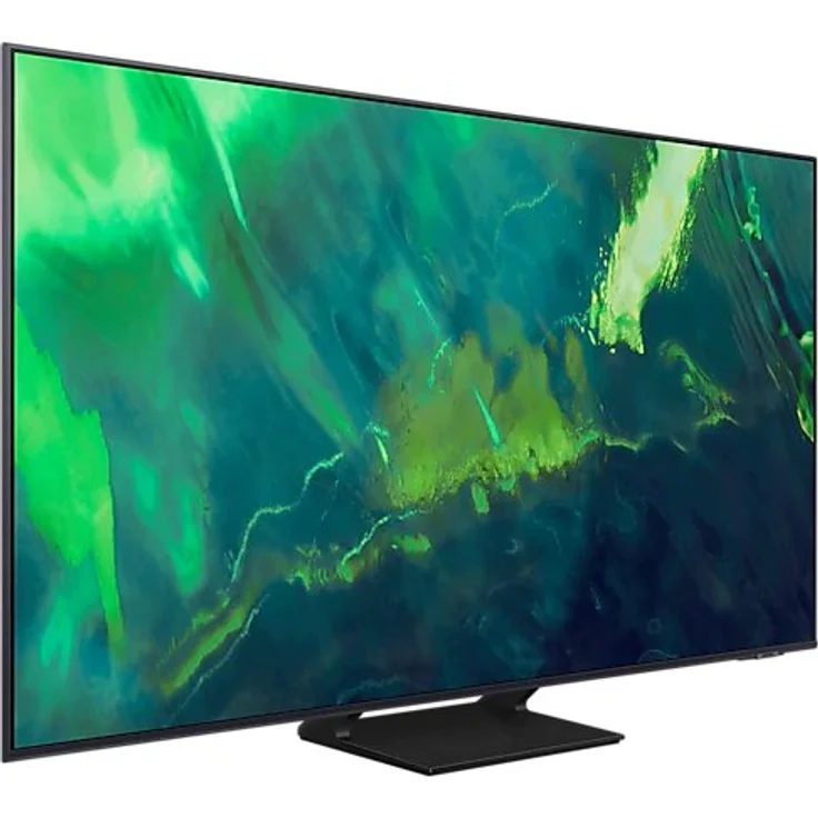 Samsung QE55Q70A 139 cm (55 Zoll) QLED Smart TV (Ultra HD, HDR, Edge LED) HD-Triple-Tuner (Sat, Antenne, Kabel) Modelljahr 2021 Energieklasse F (EU-Modell) – Bild 2