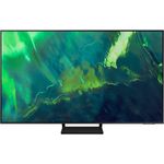 Samsung QE55Q70A 139 cm (55 Zoll) QLED Smart TV (Ultra HD, HDR, Edge LED) HD-Triple-Tuner (Sat, Antenne, Kabel) Modelljahr 2021 Energieklasse F (EU-Modell)