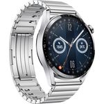 Huawei WATCH GT 3 Elite Edition Smartwatch Unisex, 46mm, Edelstahlgehäuse, Silberfarben - Preisvergleich