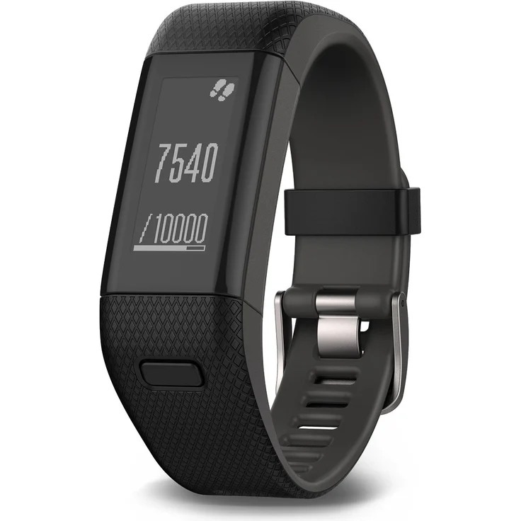 Garmin vívosmart HR+ Fitness-Tracker Unisex, XL, Schwarz – Bild 2
