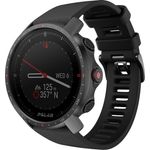 Polar Grit X Pro Smartwatch Unisex, 47mm, Edelstahlgehäuse, Silikonarmband Black DLC (90085773)