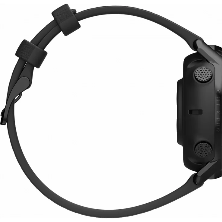 Polar Grit X Pro Smartwatch Unisex, 47mm, Edelstahlgehäuse, Silikonarmband Black DLC (90085773) – Bild 4