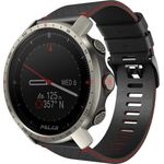 Polar Grit X Pro Smartwatch Unisex, 47mm, Titangehäuse, Lederarmband, Titan