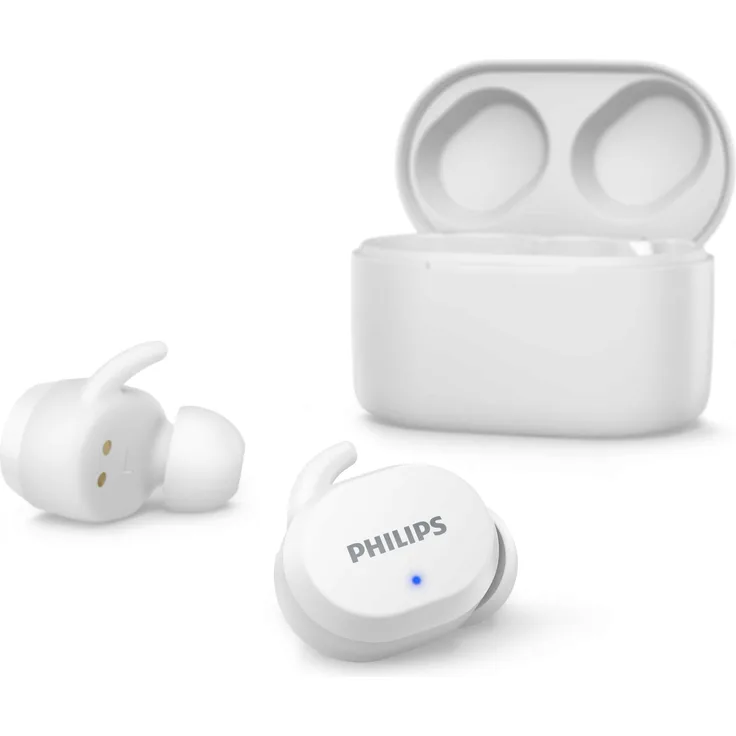 Philips TAT3216WT-00 In-Ear Bluetooth Kopfhörer kabellos IPX5, Weiß