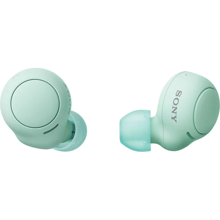 Sony WF-C500 In-Ear Bluetooth Kopfhörer kabellos 5 h Laufzeit IPX4, Grün – Bild 1