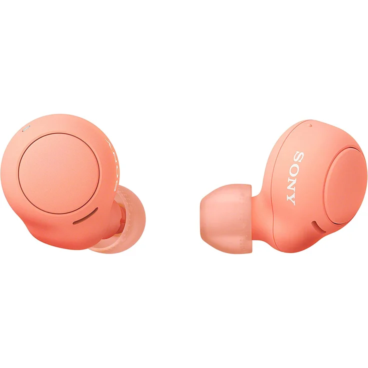 Sony WF-C500 In-Ear Bluetooth Kopfhörer kabellos 5 h Laufzeit IPX4, Orange – Bild 1