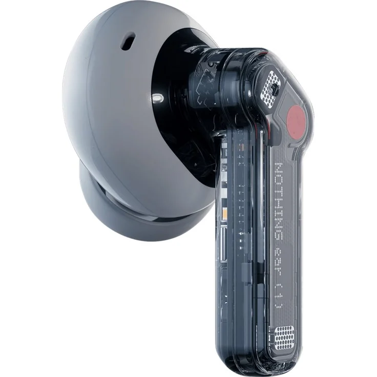 NOTHING Ear (1) ANC, True Wireless In-Ear-Kopfhörer mit Active Noise Cancelling, Schwarz, Weiß, transparent – Bild 14