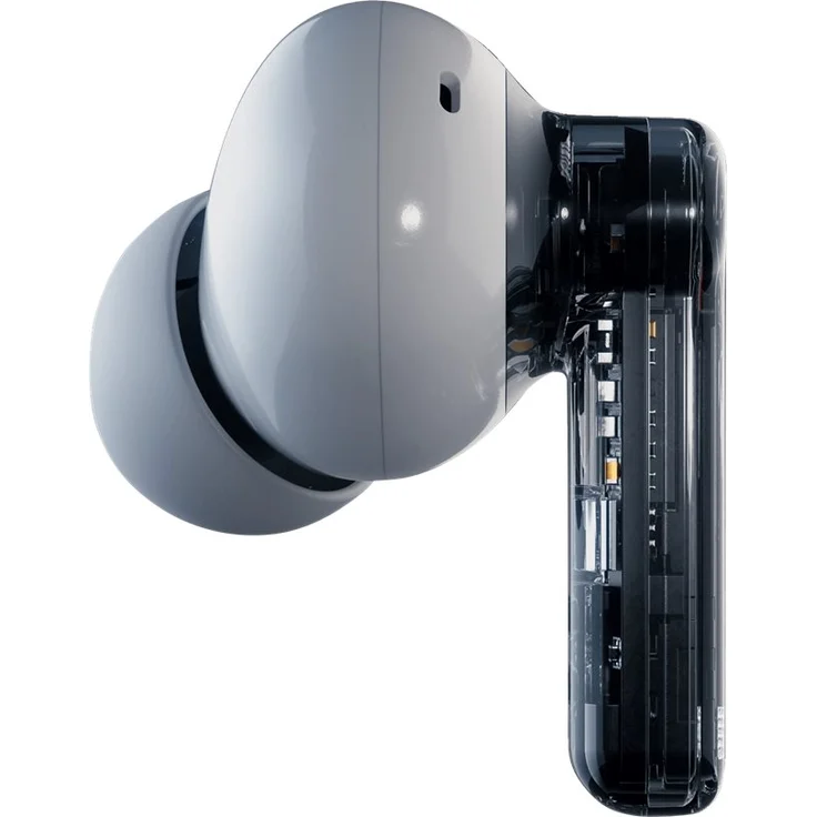 NOTHING Ear (1) ANC, True Wireless In-Ear-Kopfhörer mit Active Noise Cancelling, Schwarz, Weiß, transparent – Bild 11