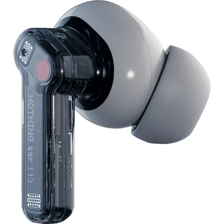 NOTHING Ear (1) ANC, True Wireless In-Ear-Kopfhörer mit Active Noise Cancelling, Schwarz, Weiß, transparent – Bild 12