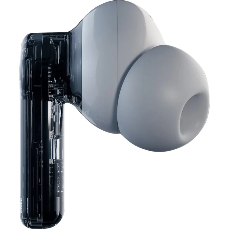 NOTHING Ear (1) ANC, True Wireless In-Ear-Kopfhörer mit Active Noise Cancelling, Schwarz, Weiß, transparent – Bild 8