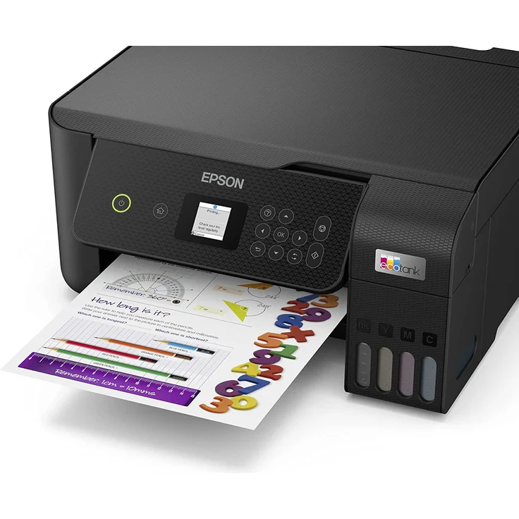 Epson EcoTank ET-2810 (3-in-1) Tintenstrahl, Druckgeschwindigkeit: 33 s/w, 15 Farbe, Auflösung: 5760 x 1440 (C11CJ67403) – Bild 9