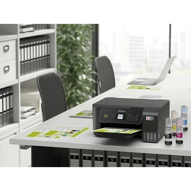 Epson EcoTank ET-2810 (3-in-1) Tintenstrahl, Druckgeschwindigkeit: 33 s/w, 15 Farbe, Auflösung: 5760 x 1440 (C11CJ67403) – Bild 11