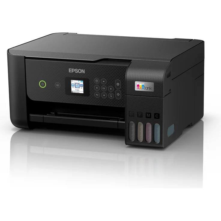 Epson EcoTank ET-2820 (3-in-1) Tintenstrahl, Druckgeschwindigkeit: 33 s/w, 15 Farbe, Auflösung: 5760 x 1440 (C11CJ66404) – Bild 3