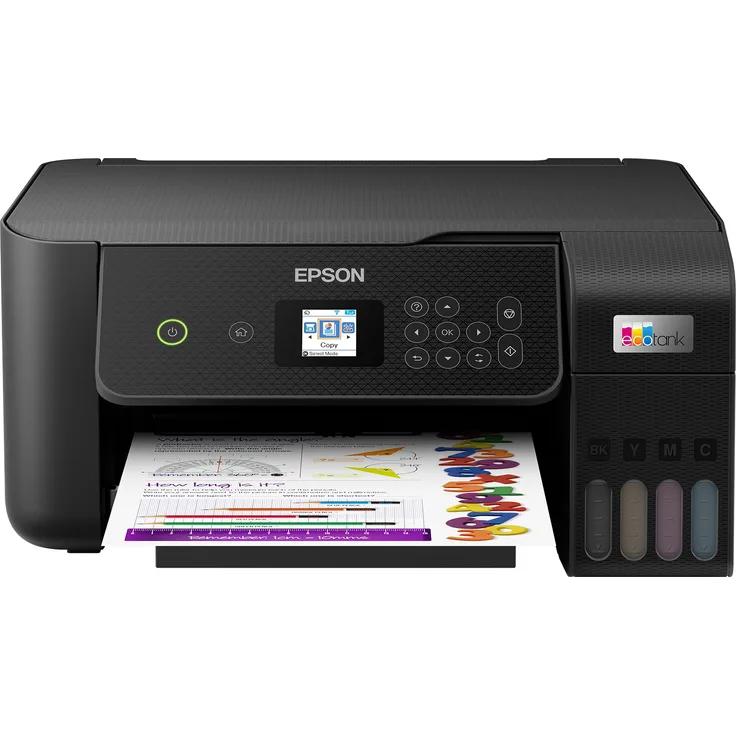 Epson EcoTank ET-2820 (3-in-1) Tintenstrahl, Druckgeschwindigkeit: 33 s/w, 15 Farbe, Auflösung: 5760 x 1440 (C11CJ66404)