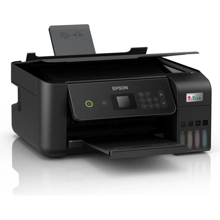 Epson EcoTank ET-2820 (3-in-1) Tintenstrahl, Druckgeschwindigkeit: 33 s/w, 15 Farbe, Auflösung: 5760 x 1440 (C11CJ66404) – Bild 2