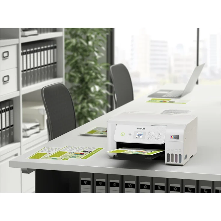 Epson EcoTank ET-2826 (3-in-1) Tintenstrahl, Druckgeschwindigkeit: 33 s/w, 15 Farbe, Auflösung: 5760 x 1440 (C11CJ66406) – Bild 11