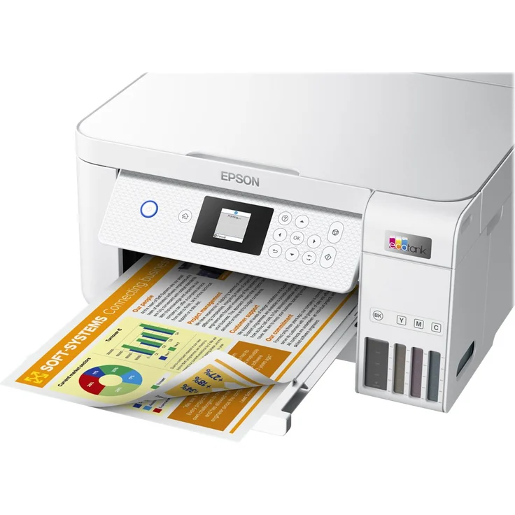Epson EcoTank ET-2856 (3-in-1) Tintenstrahl, Druckgeschwindigkeit: 33 s/w, 15 Farbe, Auflösung: 5760 x 1440 (C11CJ63406) – Bild 9