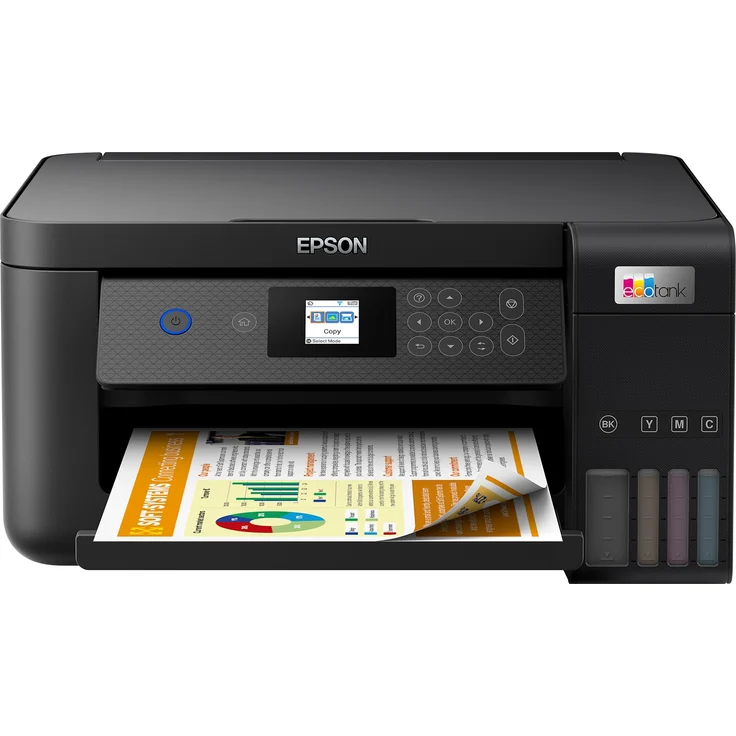 Epson EcoTank ET-2850 (3-in-1) Tintenstrahl, Druckgeschwindigkeit: 33 s/w, 15 Farbe, Auflösung: 5760 x 1440 (C11CJ63405) – Bild 9
