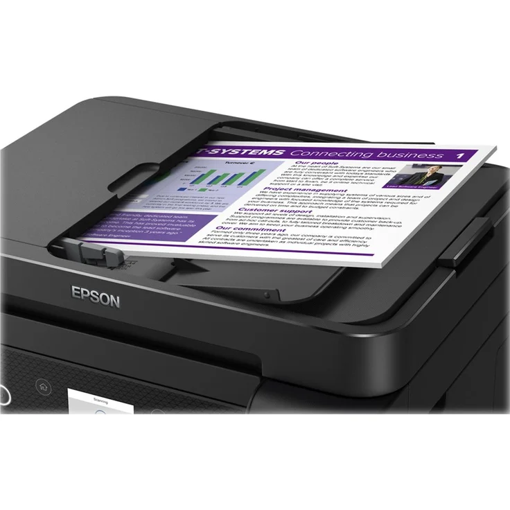 Epson EcoTank ET-3850 (3-in-1) Tintenstrahl, Druckgeschwindigkeit: 33 s/w, 20 Farbe, Auflösung: 4800 x 1200 (C11CJ61402) – Bild 9