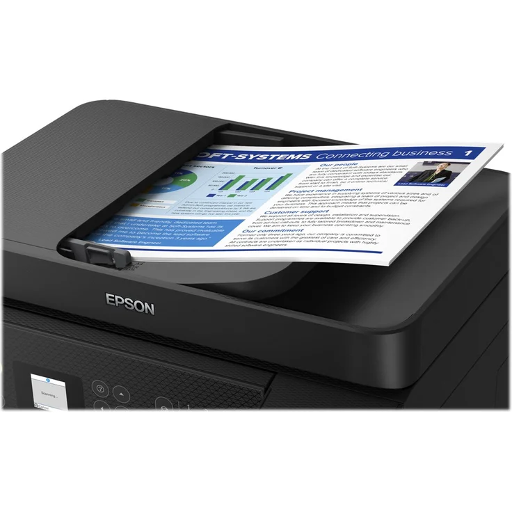 Epson EcoTank ET-4800 (4-in-1) Tintenstrahl, Druckgeschwindigkeit: 33 s/w, 15 Farbe, Auflösung: 5760 x 1440 (C11CJ65402) – Bild 13