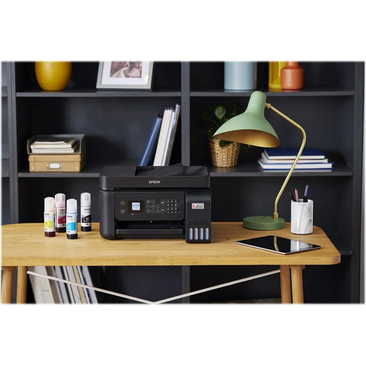 Epson EcoTank ET-4800 (4-in-1) Tintenstrahl, Druckgeschwindigkeit: 33 s/w, 15 Farbe, Auflösung: 5760 x 1440 (C11CJ65402) – Bild 6
