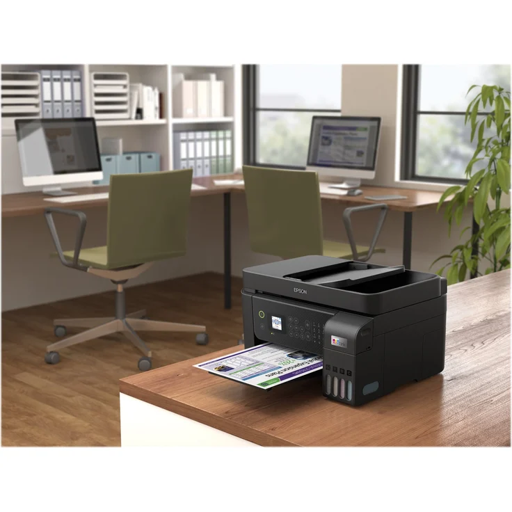 Epson EcoTank ET-4800 (4-in-1) Tintenstrahl, Druckgeschwindigkeit: 33 s/w, 15 Farbe, Auflösung: 5760 x 1440 (C11CJ65402) – Bild 11